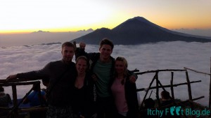Sonnenaufgang- Vulkan Gunung Batur
