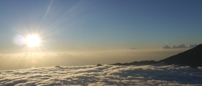 Sonnenaufgang- Vulkan Gunung Batur