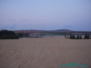 Weiße Sanddünen - Mui Ne