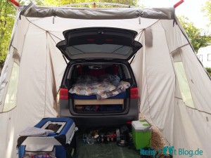 Unser VW Touran Campingmobil :)