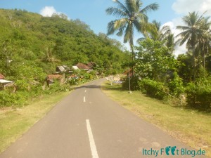 Straßen zwischen Kuta und Mawun Beach