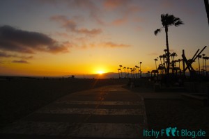 Venice Beach - Sonnenuntergang