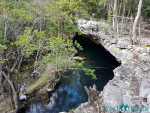 Mexiko Cenote 2. Eingang Little Brother